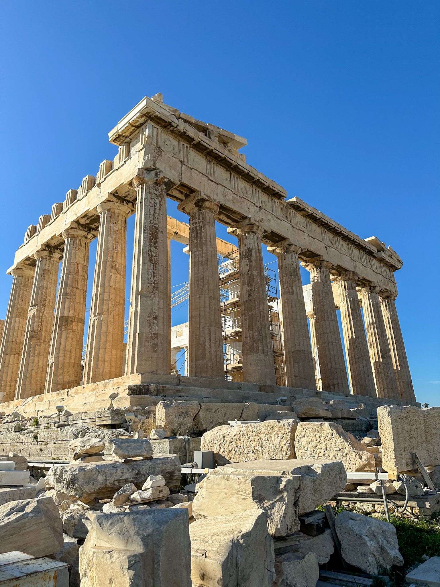 building on the acropolis