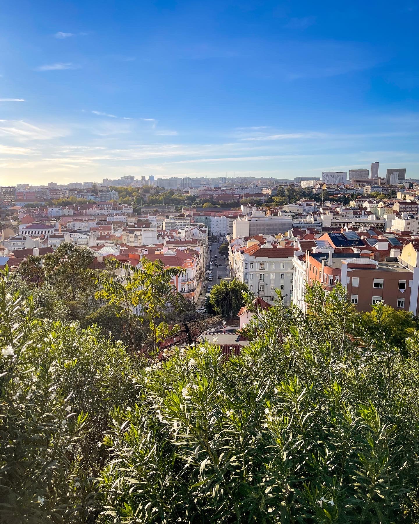 lisboa view from the monte agudo viewpoint