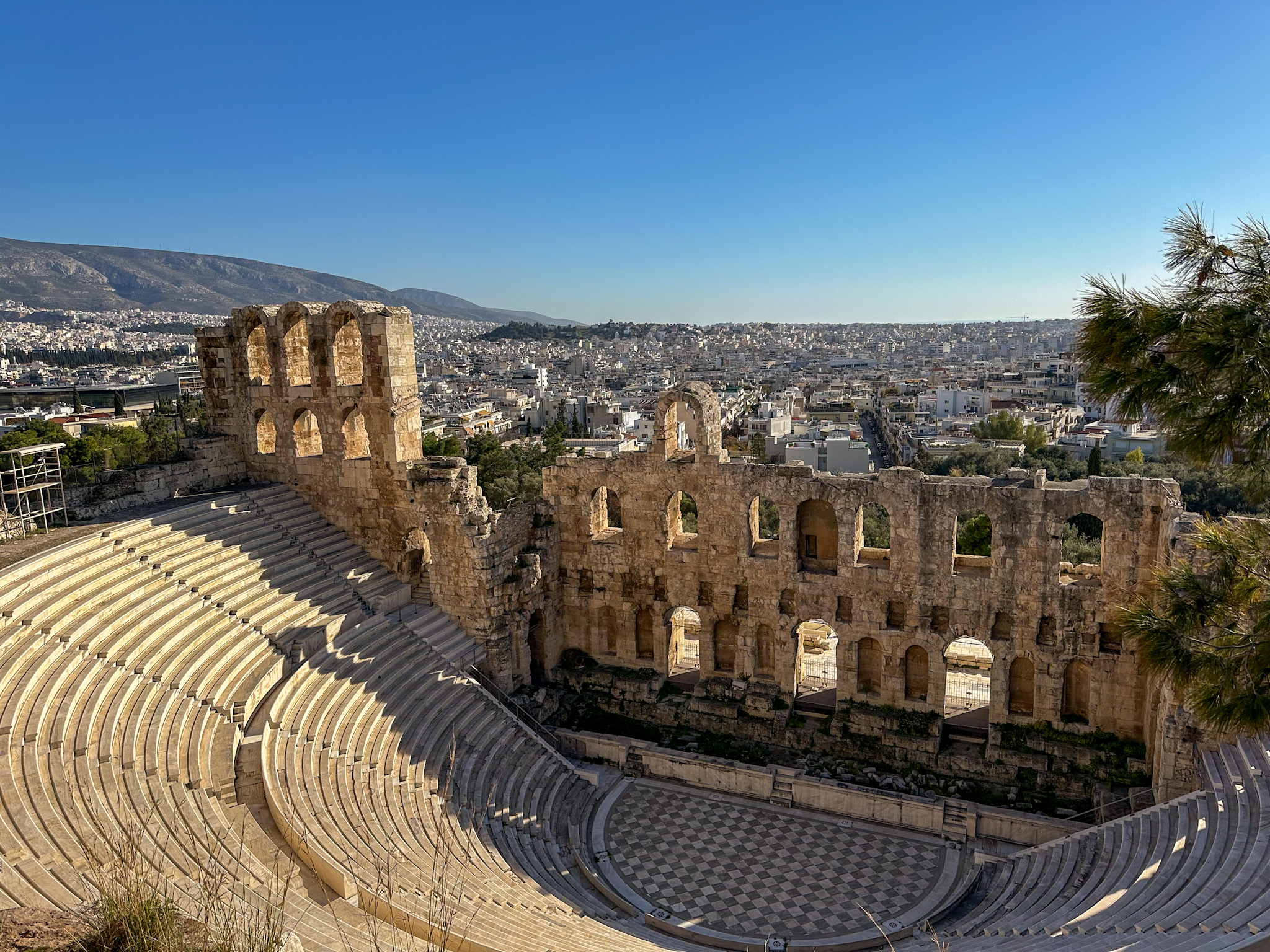 the odeon of herodes atticus