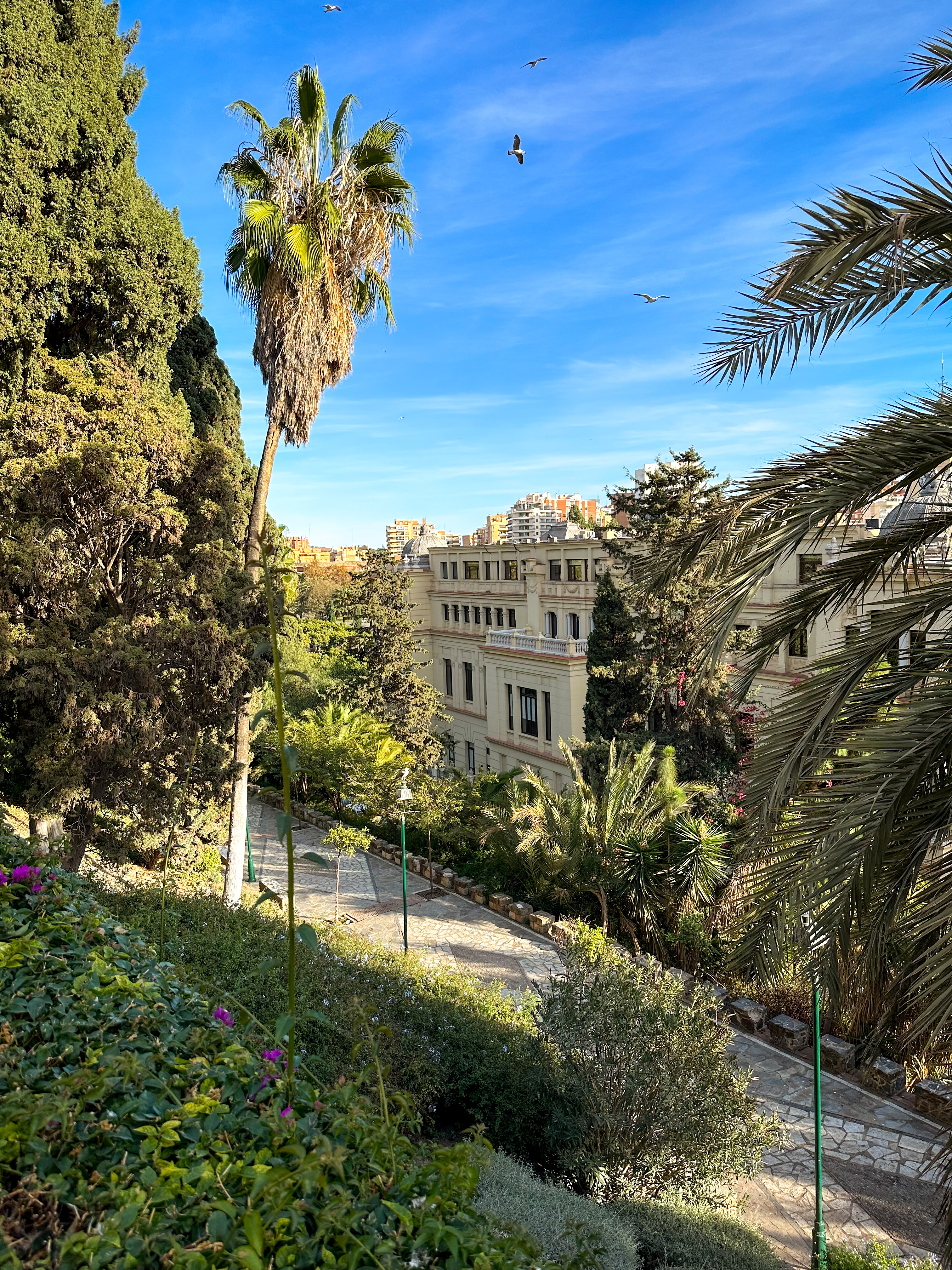 walkway to alcazaba